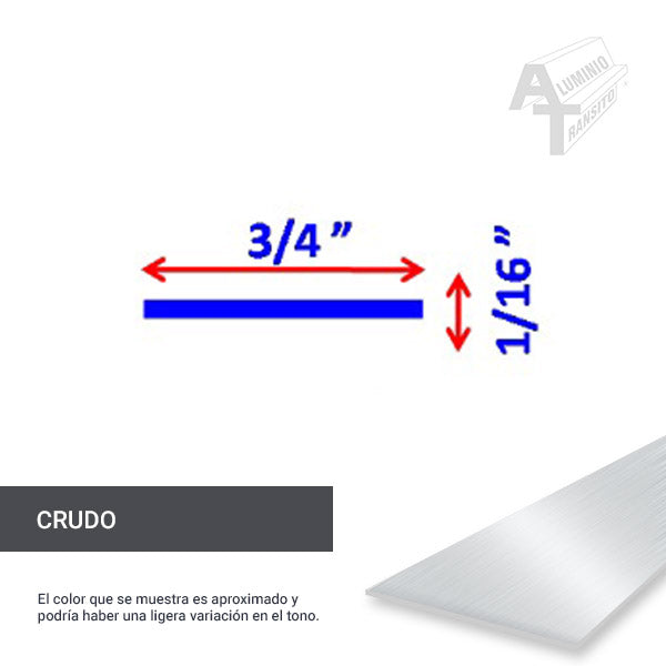 SOLERA 3/4 * 1/16 6.10 MTS (8524)