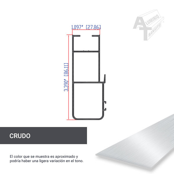 TRASLAPE PUERTA 3800