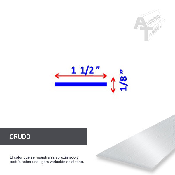 SOLERA 1 1/2 * 1/8  3.66 MTS (8533)