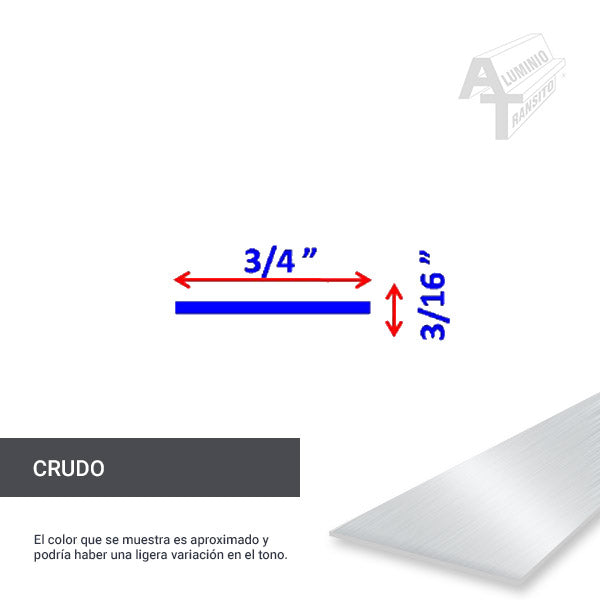 SOLERA 3/4 * 3/16 6.10 MTS (8523)