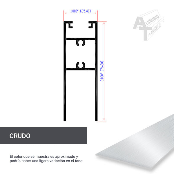 ZOCLO PUERTA 3" LIGERO