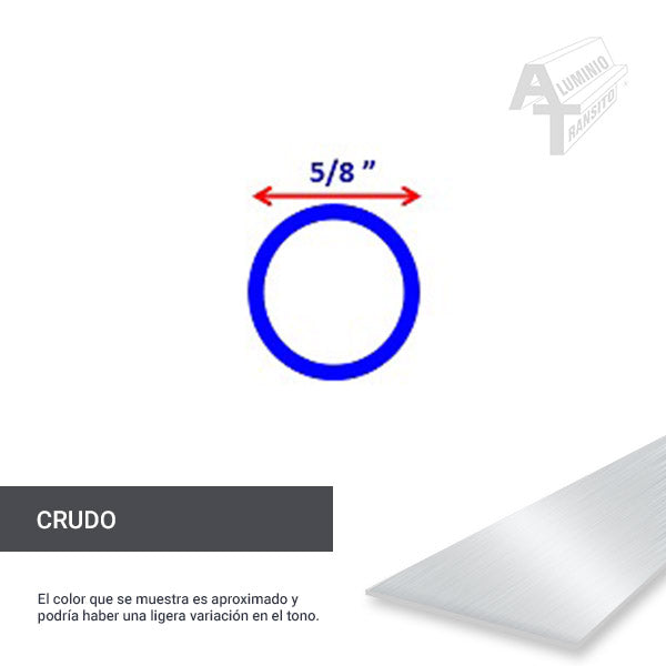 TUBO REDONDO DE 5/8" (9405)