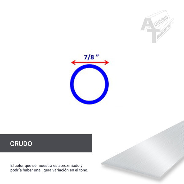 TUBO REDONDO DE 7/8" (9399)