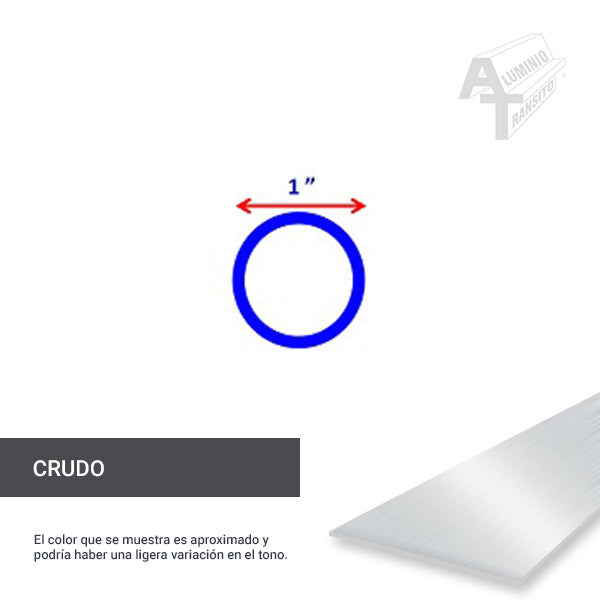 TUBO REDONDO DE 1" (9399)