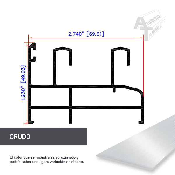 RIEL DOBLE 4000