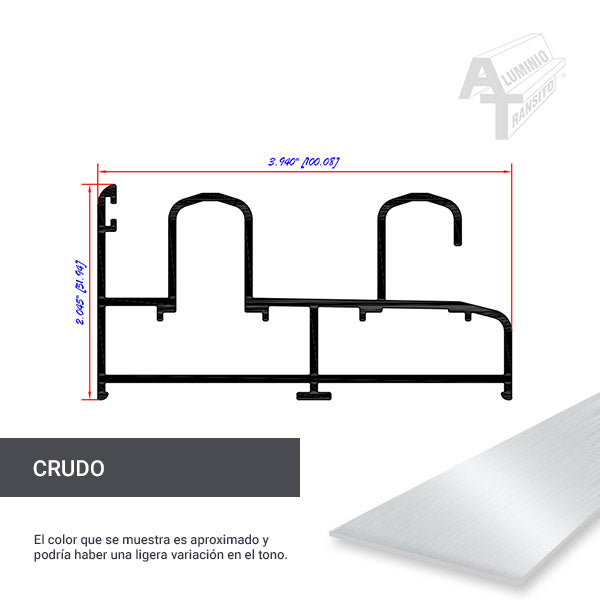 RIEL DOBLE 4500