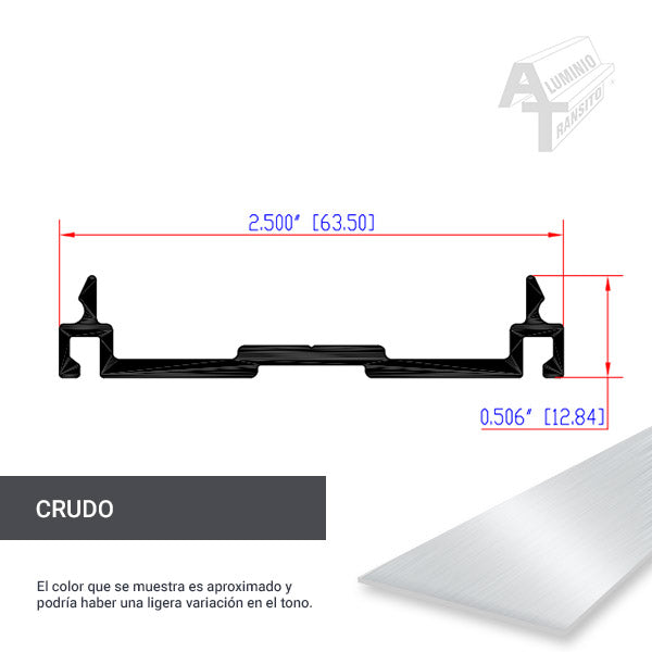 PORTA VIDRIO BASICO L