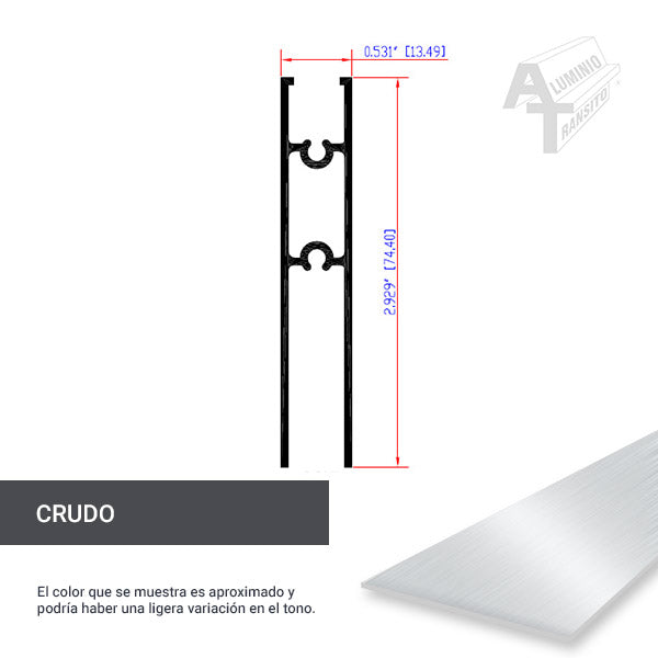 ZOCLO PUERTA 2" (2105)