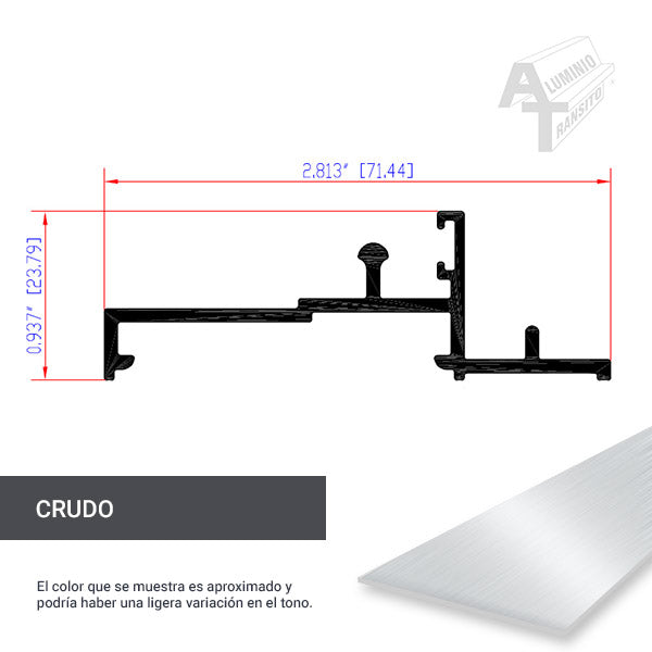 RIEL C/MOSQ. INTERIOR 2" (2045)