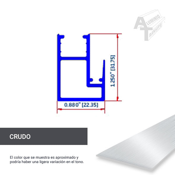 TRASLAPE VENTANA 2" (12094)