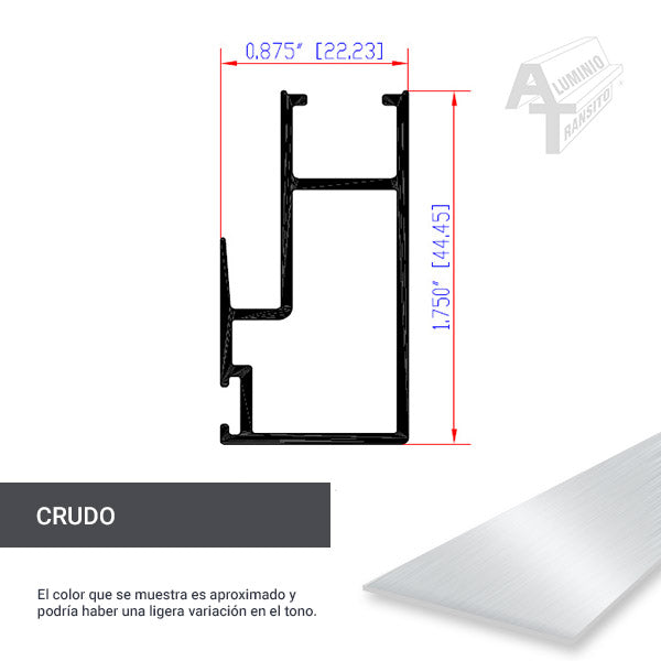 TRASLAPE 2" 4.60 MTS (12097)