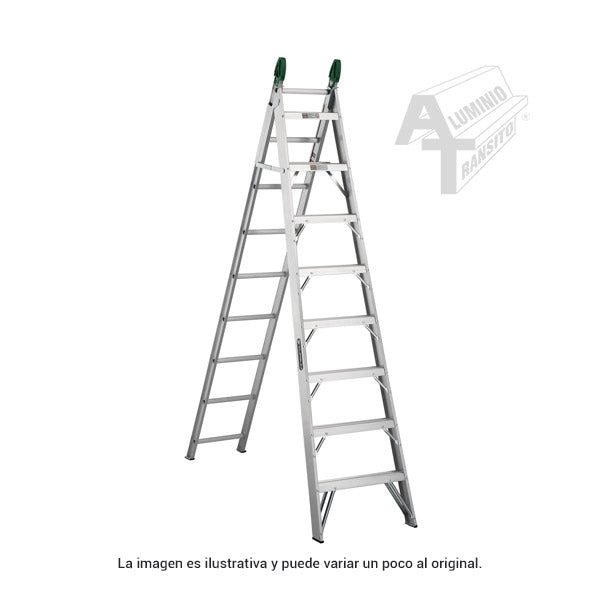 ESCALERA CONVERTIBLE 17 ESC. 2.44 MTS