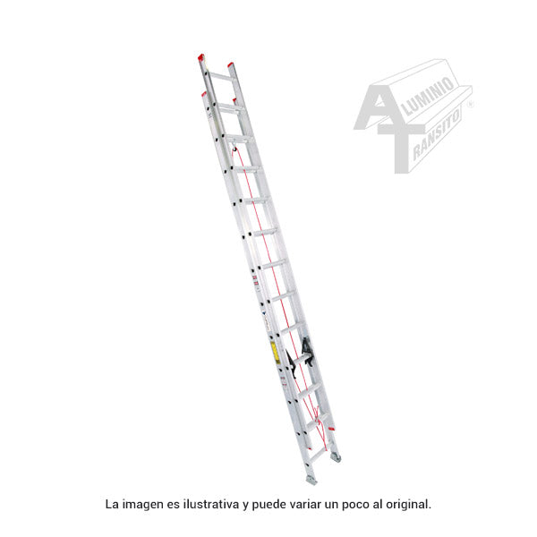 ESCALERA EXTENSION 24 ESC. 6.40 MTS