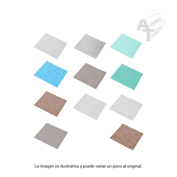 MUESTRARIO LAMINAS PLASTICO COLOR GAREN