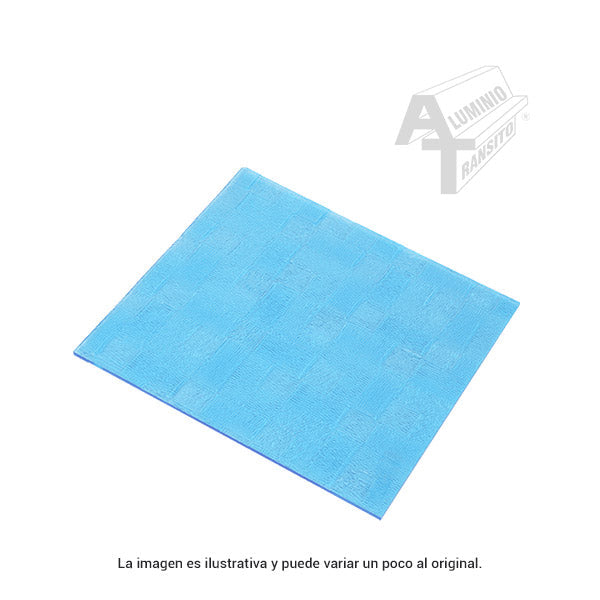 DOMINO AZUL CRISTAL 1.20 PLASTICO