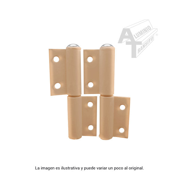 BISAGRA TIPO EUROVENT BRONCE