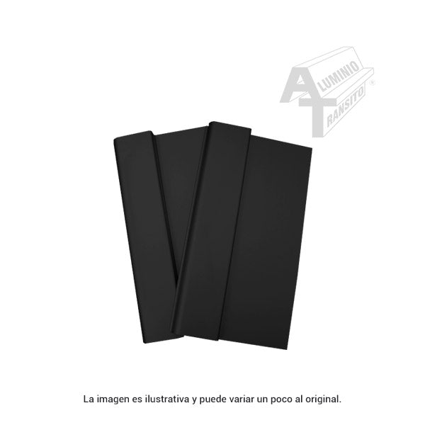 CONTRA PLANA DE 12 CM NEGRO (H50NGO)