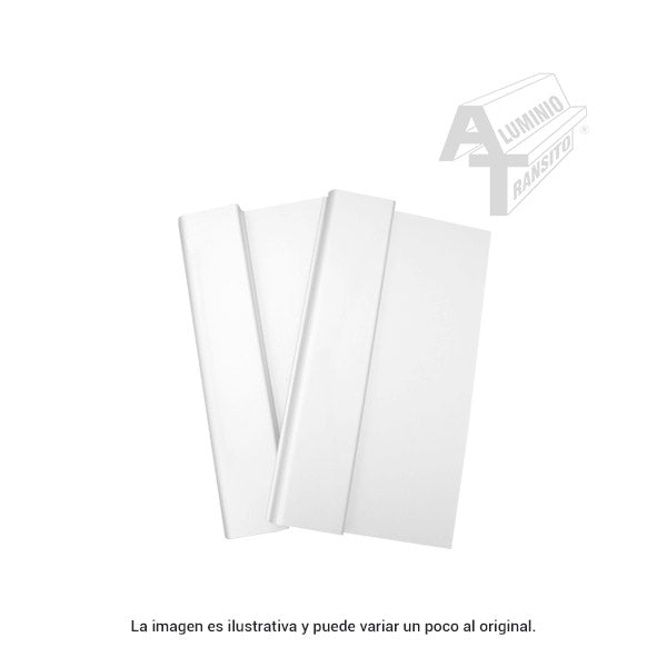 CONTRA PLANA DE 12 CM BLANCA