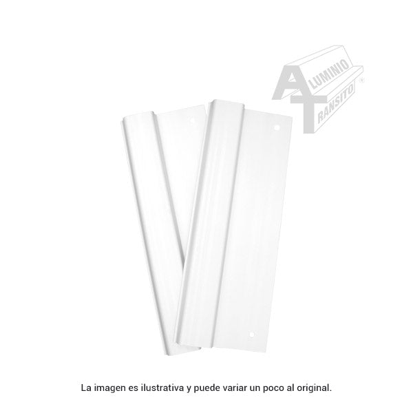 CONTRA PLANA DE 18 CM BLANCA