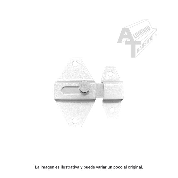 PASADOR ROMBO DE ALUMINIO BCO