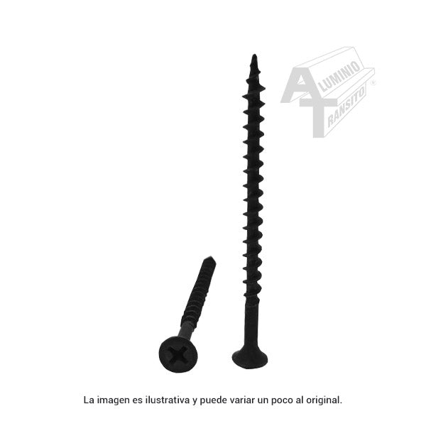 PIJA 8*2 1/2 C/PLANA PAVON, NEGRA