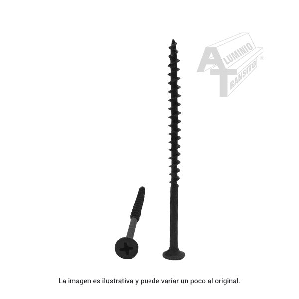 PIJA 8*3 C/PLANA PAVON, NEGRA