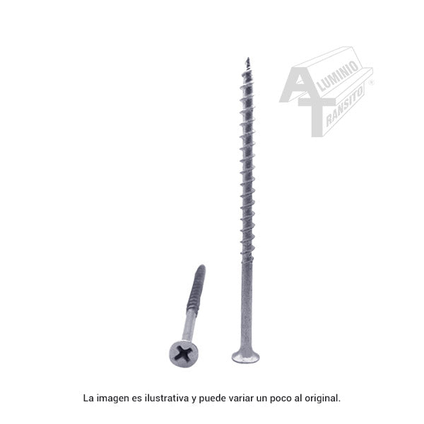 PIJA 8*3 C/PLANA GALVANIZADA