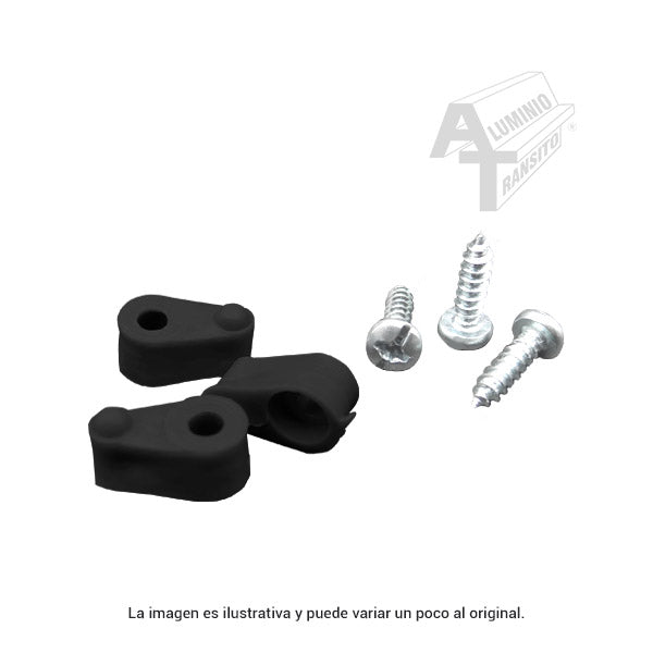 RETEN EUROVENT DE PLASTICO NEGRO