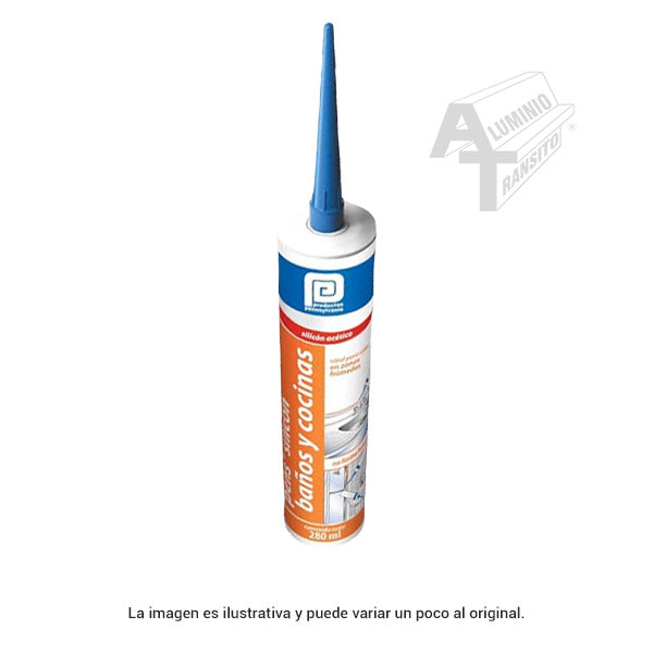 PENS SIL.BC/18 TRANSP. CARTUCHO 280ML