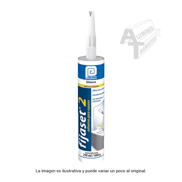 FIJASET 2 BLANCO, CARTUCHO 290ML