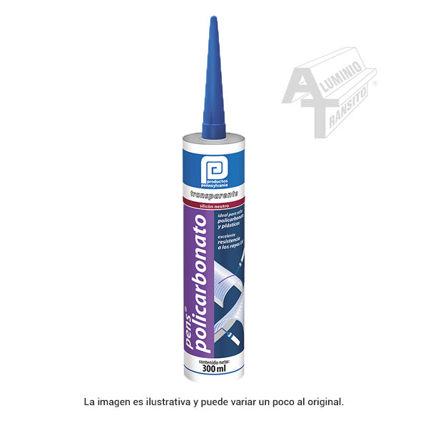 SILICON NEUTRO P/POLICARBONATO
