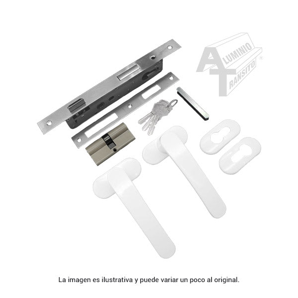 CHAPA MOD 885 PARA PTA TIPO EUROPEA BLAN