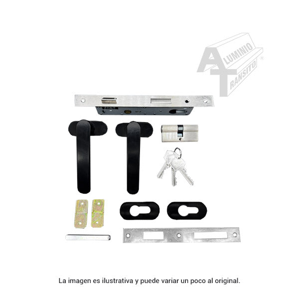 CHAPA 885 TIPO EUROPEA NEGRA MAN/MARIPOS