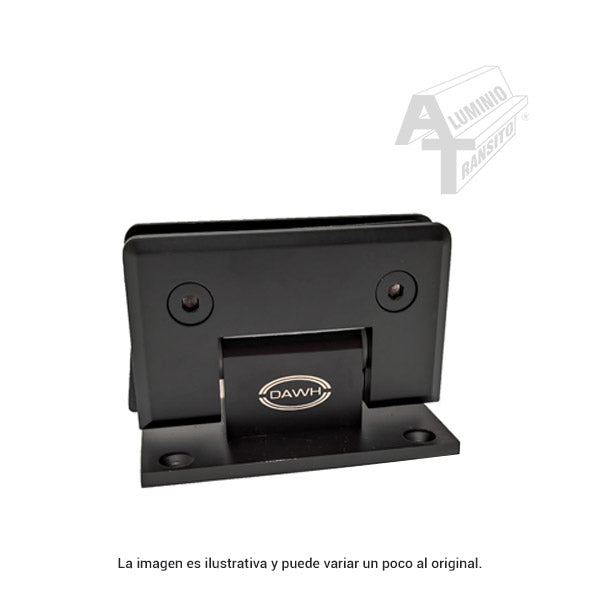 BISAGRA MURO VIDRIO NEGRO (1033)