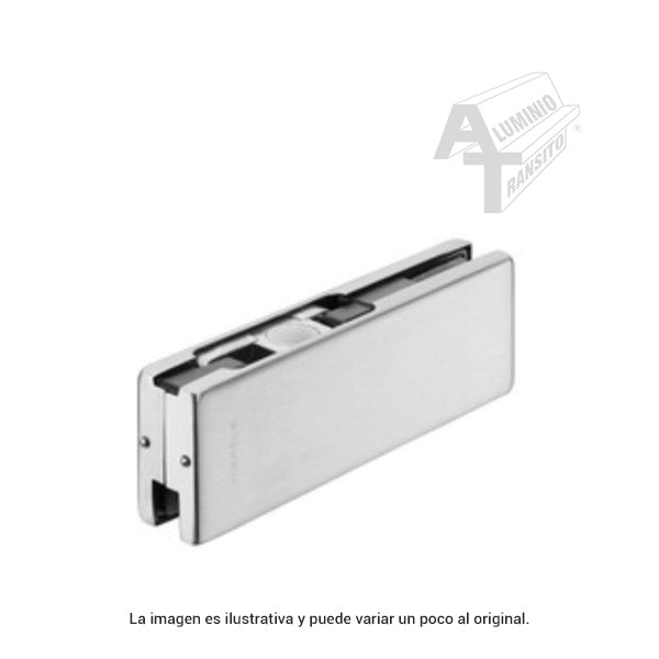 HERRAJE SUPERIOR ACERO INOX 8 MM SATIN