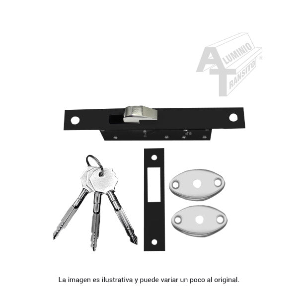 CHAPA TETRA DE GANCHO COLOR BLACK