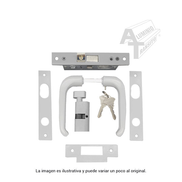 CHAPA LLAVE MARIPOSA C/MANIJA GREY