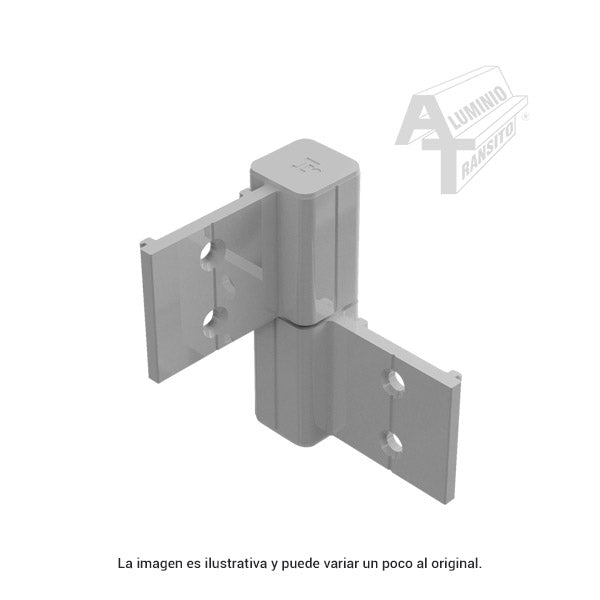 BISAGRA P/PUERTA SERIE 70 PLATA