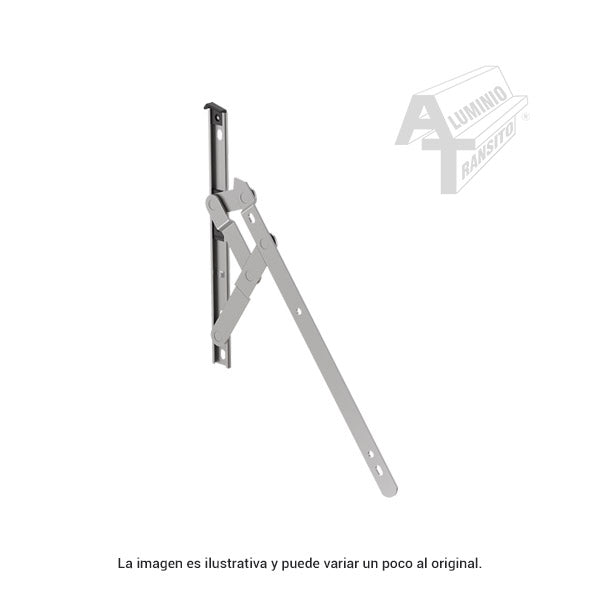 BRAZO DE PROYECCION ACERO INOX. 12"