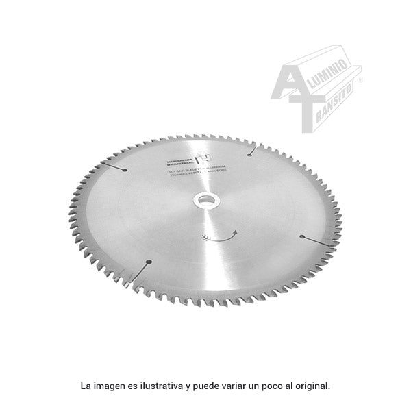 DISCO DE 10" C/80 DIENTES CARBURO TUGST.