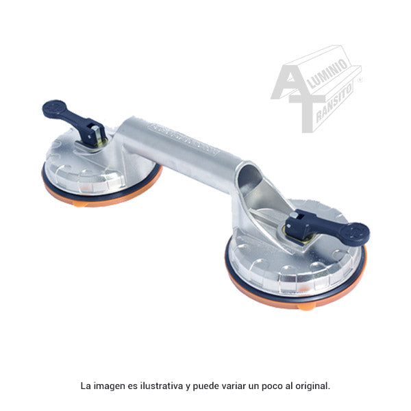 VENTOSA DE ALUMINIO DOBLE (80 KG)