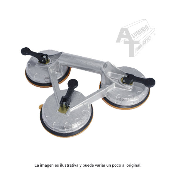 VENTOSA DE ALUMINIO TRIPLE (100 KG)