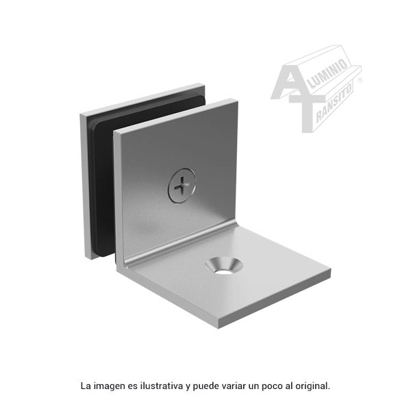 CONECTOR RECTO P/FIJOS C/BASE SATIN