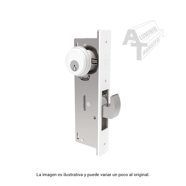 CHAPA P/PUERTA DE GANCHO P/LINEA 3" BCO