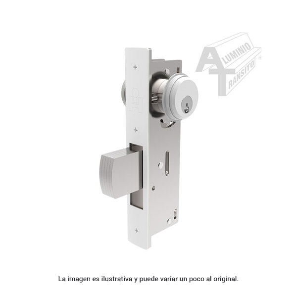 CHAPA P/PUERTA DE PALETA BLANCO