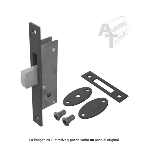 CHAPA  PALETA LINEA 3" TETRA  NEGRO