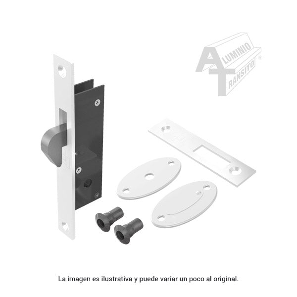 CHAPA GANCHO LINEA 3 "TETRA BCO