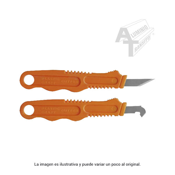 GARFIO CURVO P/CORTE DE PLASTICO