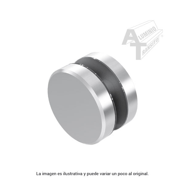 CONECTOR VIDRIO-VIDRIO 8-10 SATIN