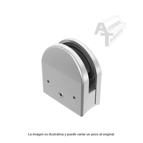 CONECTOR GRAPA CURVO VID 6-10MM SATIN